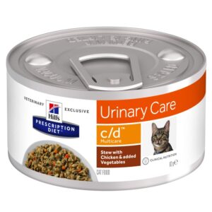 מזון רפואי לחתולים שימורי הילס CD 156g