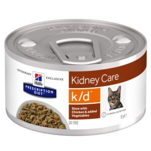 מזון רפואי לחתולים שימורי הילס K/D 156g
