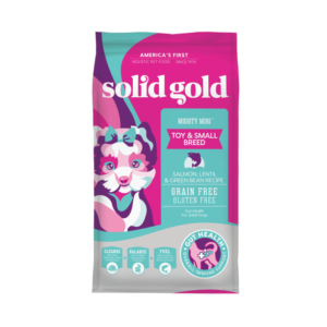 סוליד גולד מזון לכלב מגזע קטן סלמון עדשים ושעועית ירוקה - solid gold