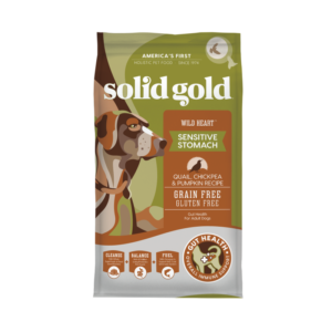סוליד גולד מזון לכלב שליו ודלעת - solid gold