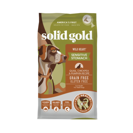 סוליד גולד מזון לכלב שליו ודלעת - solid gold